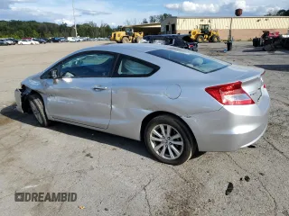 2012 Honda Civic Cpe EX with VIN 2HGFG3B88CH561364, listed as a Copart auction lot 72280644 with 233,427 mi miles and Salvage Title. Bid and sale history available at carsss.com. Image 2.