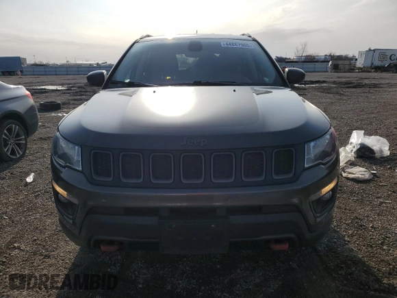 2019 Jeep Compass Trailhawk with VIN 3C4NJDDB0KT739946, listed as a Copart auction lot 44887965 with 144,502 mi miles and Salvage Title. Bid and sale history available at carsss.com. Image 5.