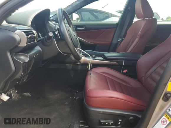 2015 Lexus IS 250 with VIN JTHCF1D26F5017439, listed as a Copart auction lot 62004435 with 99,127 mi miles and Salvage title. Bid and sale history available at DreamBid. Image 7.