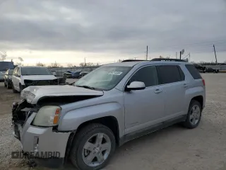 2012 GMC Terrain SLE-2 with VIN 2GKFLTE57C6350619, listed as a Copart auction lot 44714385 with 143,183 mi miles and Salvage Title. Bid and sale history available at DreamBid. Image 1.