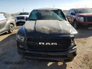 2024 Ram 1500 Tradesman with VIN 1C6SRECG8RN205674, listed as a Copart auction lot 88942195 with 21,121 mi miles and Salvage title. Bid and sale history available at DreamBid. Image 5.