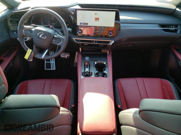 2023 Lexus RX with VIN 2T2BCMEAXPC006344, listed as a Copart auction lot 58256654 with 9,590 mi miles and Salvage Title. Bid and sale history available at carsss.com. Image 8.