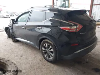 2015 Nissan Murano Platinum with VIN 5N1AZ2MH6FN265650, listed as a IAAI auction lot 41612842 with 1 mi miles. Bid and sale history available at carsss.com. Image 3.