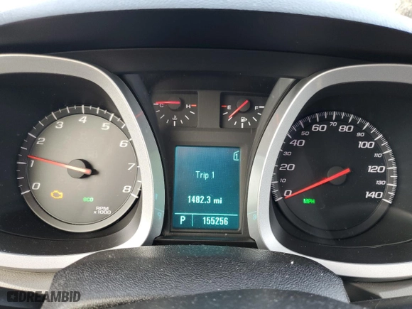 2010 Chevrolet Equinox LT w/1LT with VIN 2CNFLEEWXA6377029, listed as a Copart auction lot 46911045 with 155,256 mi miles and Salvage Title. Bid and sale history available at carsss.com. Image 9.