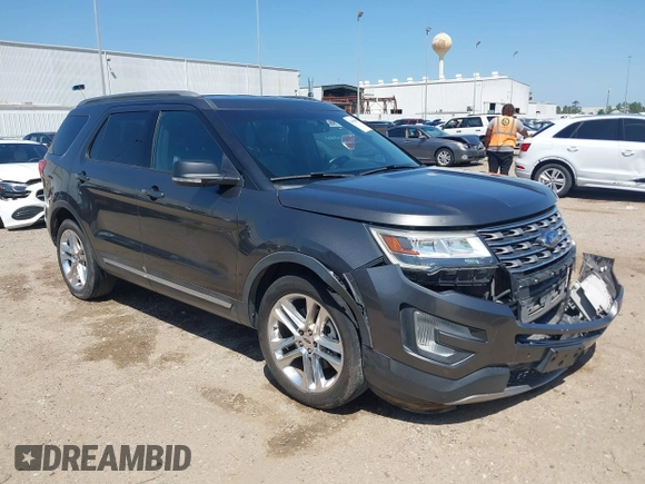 2017 Ford Explorer XLT with VIN 1FM5K7D87HGA59344, listed as a IAAI auction lot 41998969 with 139,110 mi miles and . Bid and sale history available at DreamBid. Image 1.