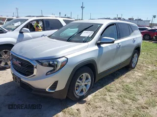 2019 GMC Terrain SLE with VIN 3GKALMEV7KL147627, listed as a IAAI auction lot 41982525 with Not Provided miles and . Bid and sale history available at carsss.com. Image 2.