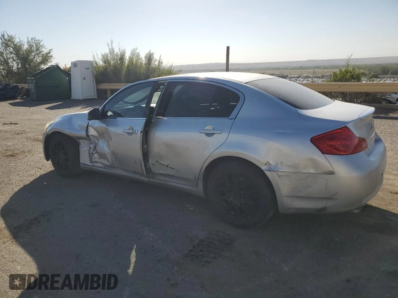 2007 Infiniti G35 Journey with VIN JNKBV61E57M709757, listed as a Copart auction lot 73762714 with Not Provided miles and Salvage Title. Bid and sale history available at DreamBid. Image 2.
