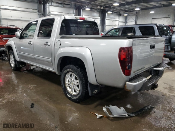 2010 Chevrolet Colorado LT w/1LT with VIN 1GCJTCDE0A8142144, listed as a Copart auction lot 87005854 with 190,417 mi miles and Salvage Title. Bid and sale history available at carsss.com. Image 2.