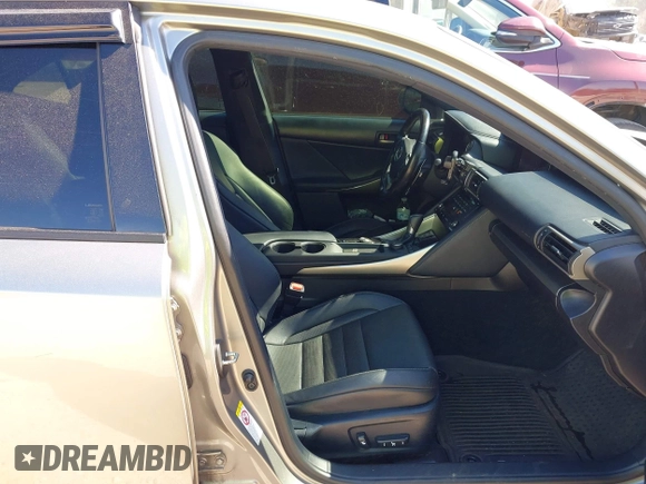 2017 Lexus IS with VIN JTHBA1D27H5049152, listed as a IAAI auction lot 41859592 with 118,567 mi miles. Bid and sale history available at carsss.com. Image 5.