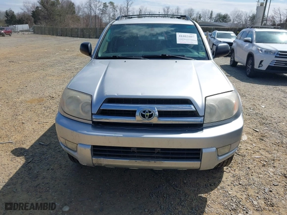 2005 Toyota 4Runner SR5 with VIN JTEBU14R750071095, listed as a IAAI auction lot 41803407 with 266,032 mi miles. Bid and sale history available at carsss.com. Image 12.