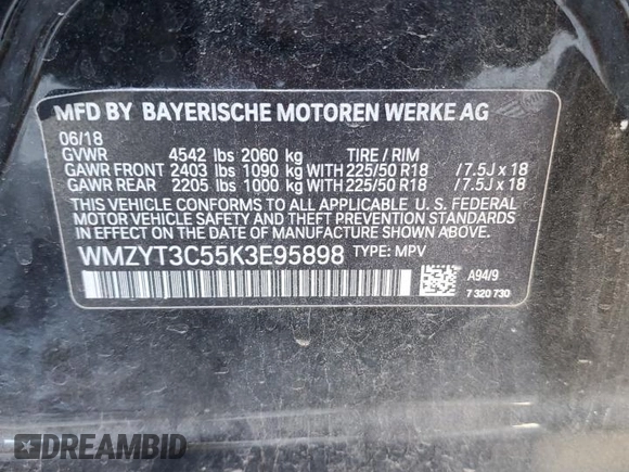 2019 MINI Countryman Cooper S z VIN WMZYT3C55K3E95898, wystawiony jako Copart lot #81771594 z przebiegiem 87 340 mil mil oraz Szkoda całkowita • Salvage title. Historia ofert i sprzedaży dostępna na DreamBid. Obrazek 15.