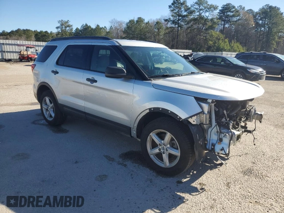 2018 Ford Explorer with VIN 1FM5K8B88JGA59660, listed as a Copart auction lot 46496145 with 96,312 mi miles and Salvage title. Bid and sale history available at DreamBid. Image 4.