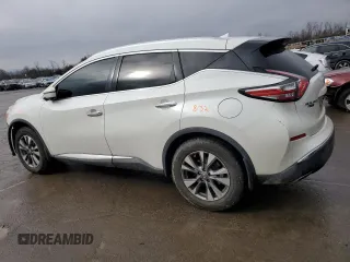 2016 Nissan Murano SV z VIN 5N1AZ2MG7GN140293, wystawiony jako Copart lot #44770525 z przebiegiem 125 263 mil mil oraz Szkoda całkowita • Salvage title. Historia ofert i sprzedaży dostępna na DreamBid. Obrazek 2.