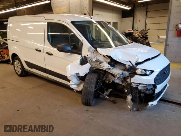 2023 Ford Transit Connect XLT z VIN NM0LS7T29P1555608, wystawiony jako Copart lot #83585764 z przebiegiem 22 680 mil mil oraz Szkoda całkowita • Salvage title. Historia ofert i sprzedaży dostępna na DreamBid. Obrazek 4.