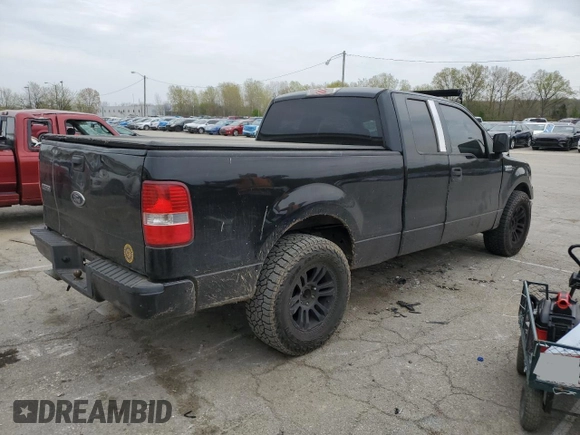 2005 Ford F-150 STX with VIN 1FTRX12W45NA13550, listed as a Copart auction lot 53623105 with 283,351 mi miles and Salvage title. Bid and sale history available at DreamBid. Image 3.