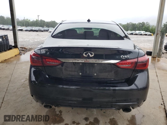 2019 Infiniti Q50 Luxe с VIN JN1EV7AP3KM516265, выставлен на аукционе Copart как лот 58142515 с пробегом 108 443 миль миль и Чистый • Clean title. История ставок и продаж доступна на DreamBid. Изображение 6.