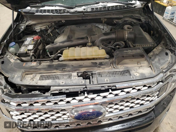 2018 Ford Expedition Max Platinum with VIN 1FMJK1MT4JEA64566, listed as a Copart auction lot 84215404 with 112,938 mi miles and Salvage title. Bid and sale history available at DreamBid. Image 12.