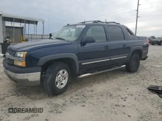 2004 Chevrolet Avalanche Z66 with VIN 3GNEC12T14G328790, listed as a Copart auction lot 75331264 with 287,603 mi miles and Salvage Title. Bid and sale history available at DreamBid. Image 1.