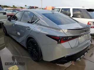 2022 Lexus IS 500 F Sport Performance Launch Edition with VIN JTHUP1D22N5001187, listed as a Copart auction lot 74929124 with 14,281 mi miles and Non repairable. Bid and sale history available at DreamBid. Image 2.