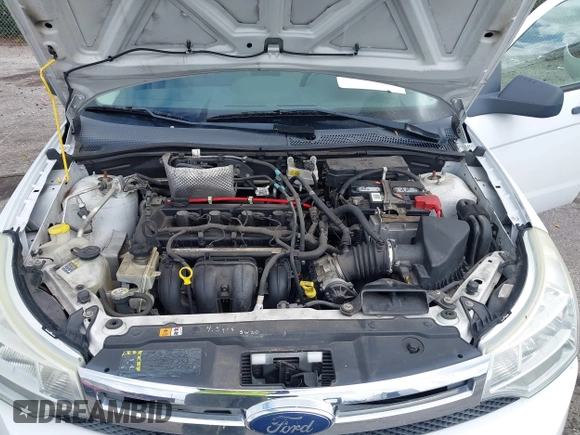 2008 Ford Focus SE with VIN 1FAHP35N98W280147, listed as a IAAI auction lot 41999465 with 133,511 mi miles. Bid and sale history available at carsss.com. Image 10.
