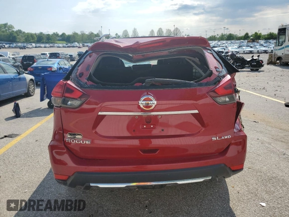 2017 Nissan Rogue SL with VIN 5N1AT2MV5HC800070, listed as a Copart auction lot 56041095 with 121,256 mi miles and Clean title. Bid and sale history available at DreamBid. Image 6.