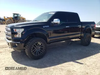 2016 Ford F-150 XLT with VIN 1FTEW1EF5GFC58612, listed as a Copart auction lot 56506725 with 98,300 mi miles and Salvage title. Bid and sale history available at DreamBid. Image 1.