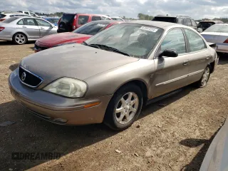 2002 Mercury Sable LS Premium with VIN 1MEFM55S12G641687, listed as a Copart auction lot 67887224 with 122,602 mi miles and Salvage title. Bid and sale history available at DreamBid. Image 1.