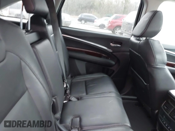 2016 Acura MDX w/Tech with VIN 5FRYD3H48GB005540, listed as a IAAI auction lot 41722697 with 74,793 mi miles. Bid and sale history available at carsss.com. Image 8.