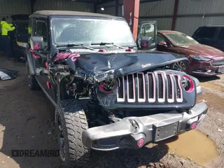 2021 Jeep Wrangler Unlimited Sport S with VIN 1C4HJXDG7MW714968, listed as a IAAI auction lot 41983752 with 50,980 mi miles. Bid and sale history available at carsss.com. Image 6.