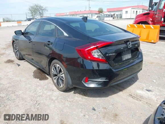 2016 Honda Civic Sedan EX-L with VIN 19XFC1F70GE011836, listed as a IAAI auction lot 41929383 with 186,497 mi miles. Bid and sale history available at carsss.com. Image 3.
