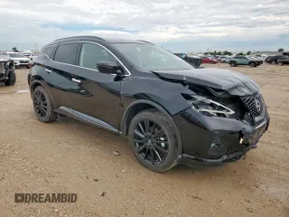 2023 Nissan Murano SV z VIN 5N1AZ2BJ8PC109791, wystawiony jako Copart lot #60996065 z przebiegiem 20 359 mil mil oraz Szkoda całkowita • Salvage title. Historia ofert i sprzedaży dostępna na DreamBid. Obrazek 4.