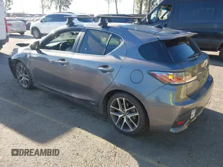 2016 Lexus CT 200h with VIN JTHKD5BH4G2258564, listed as a IAAI auction lot 41858667 with 94,537 mi miles and . Bid and sale history available at carsss.com. Image 3.