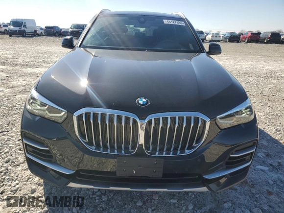 2023 BMW X5 sDrive40i with VIN 5UXCR4C06P9P01409, listed as a Copart auction lot 43127395 with 27,564 mi miles and Salvage Title. Bid and sale history available at carsss.com. Image 5.