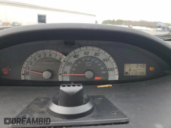 2008 Toyota Yaris with VIN JTDBT923784013411, listed as a Copart auction lot 51851675 with 172,196 mi miles and Salvage Title. Bid and sale history available at carsss.com. Image 9.