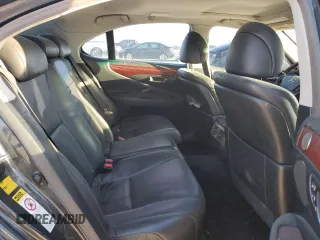 2007 Lexus LS 460 with VIN JTHBL46F075028914, listed as a Copart auction lot 49012595 with 184,573 mi miles and Salvage Title. Bid and sale history available at DreamBid. Image 10.