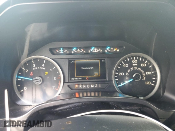 2017 Ford F-150 XL с VIN 1FTFX1EF6HFB56156, выставлен на аукционе Copart как лот 56691925 с пробегом 118 491 миль миль и Списание • Salvage title. История ставок и продаж доступна на DreamBid. Изображение 9.
