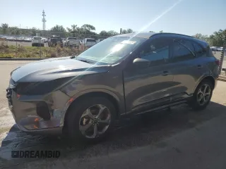 2024 Ford Escape ST-Line with VIN 1FMCU0MN9RUA24225, listed as a Copart auction lot 53051545 with 26,483 mi miles and Clean Title. Bid and sale history available at carsss.com. Image 1.