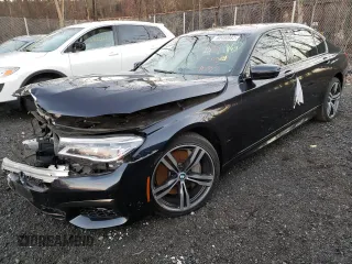 2016 BMW 7 Series 750i xDrive with VIN WBA7F2C53GG416736, listed as a Copart auction lot 69490682 with 62,148 mi miles. Bid and sale history available at carsss.com. Image 1.
