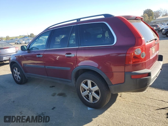 2004 Volvo XC90 with VIN YV1CZ59H941122634, listed as a Copart auction lot 42042065 with 116,447 mi miles and Clean Title. Bid and sale history available at carsss.com. Image 2.