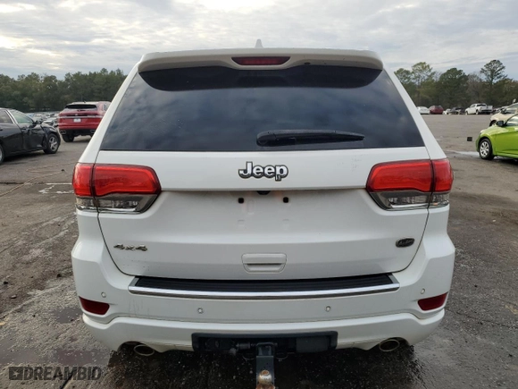 2021 Jeep Grand Cherokee Overland with VIN 1C4RJFCG1MC671472, listed as a Copart auction lot 86326714 with 103,760 mi miles and Salvage Title. Bid and sale history available at carsss.com. Image 6.