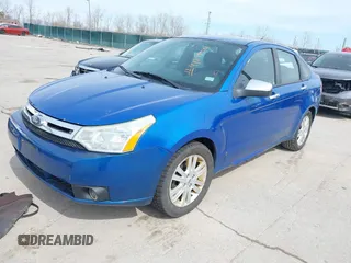 2011 Ford Focus SEL with VIN 1FAHP3HN5BW110080, listed as a IAAI auction lot 41854531 with 229,976 mi miles. Bid and sale history available at carsss.com. Image 2.