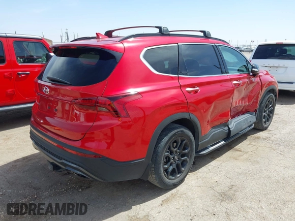 2022 Hyundai Santa Fe SEL with VIN 5NMS64AJ2NH465750, listed as a IAAI auction lot 41850413 with 24,982 mi miles and . Bid and sale history available at DreamBid. Image 4.