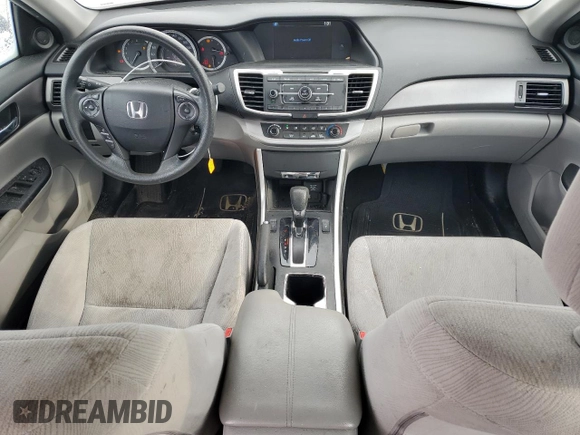2015 Honda Accord Sedan LX with VIN 1HGCR2F34FA802121, listed as a Copart auction lot 46115235 with 126,084 mi miles and Salvage Title. Bid and sale history available at carsss.com. Image 8.