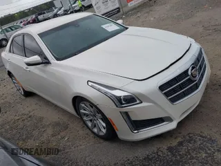 2014 Cadillac CTS Sedan RWD with VIN 1G6AP5SXXE0178113, listed as a IAAI auction lot 41982807 with 111,734 mi miles. Bid and sale history available at carsss.com. Image 1.