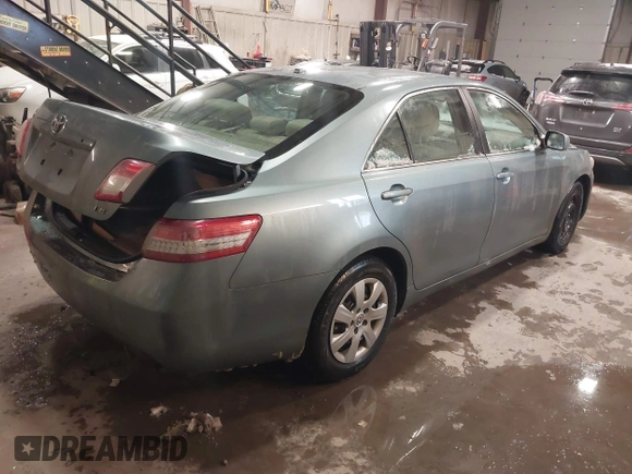 2011 Toyota Camry LE with VIN 4T4BF3EK2BR144469, listed as a IAAI auction lot 41298224 with 169,208 mi miles. Bid and sale history available at carsss.com. Image 4.