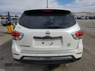 2016 Nissan Pathfinder S with VIN 5N1AR2MM4GC622205, listed as a Copart auction lot 50971095 with 114,351 mi miles and Salvage title. Bid and sale history available at DreamBid. Image 6.