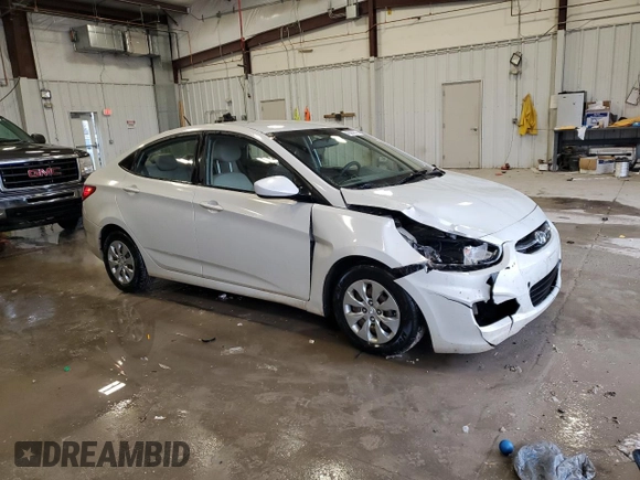 2016 Hyundai Accent SE with VIN KMHCT4AE4GU103636, listed as a Copart auction lot 45393675 with 176,291 mi miles and Non Repairable. Bid and sale history available at carsss.com. Image 4.