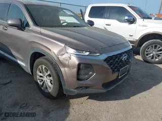 2019 Hyundai Santa Fe SE with VIN 5NMS23AD3KH117001, listed as a IAAI auction lot 41898888 with 108,418 mi miles. Bid and sale history available at carsss.com. Image 6.