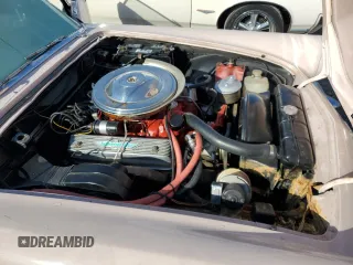 1957 Ford Thunderbird with VIN D7FH309658, listed as a Copart auction lot 75299494 with 50,865 mi miles and Salvage Title. Bid and sale history available at DreamBid. Image 11.