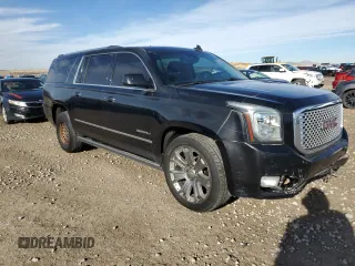 2015 GMC Yukon XL Denali with VIN 1GKS2JKJ6FR592902, listed as a Copart auction lot 81809144 with 226,718 mi miles and Clean Title. Bid and sale history available at DreamBid. Image 4.
